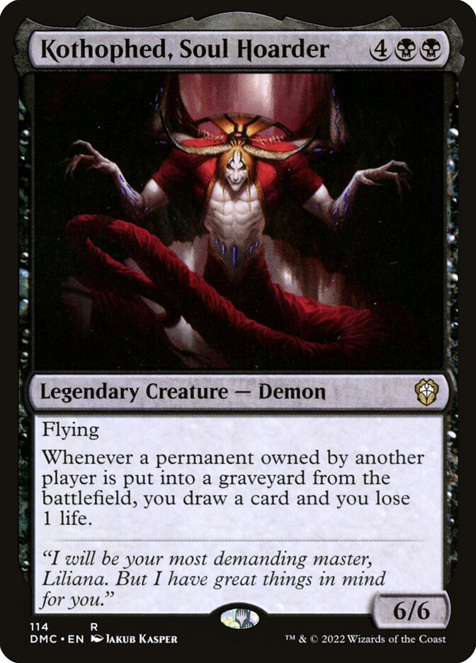 Kothophed, Soul Hoarder dmc 114