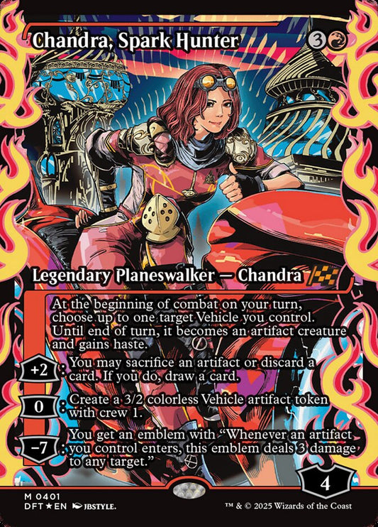 Chandra, Spark Hunter dft 401