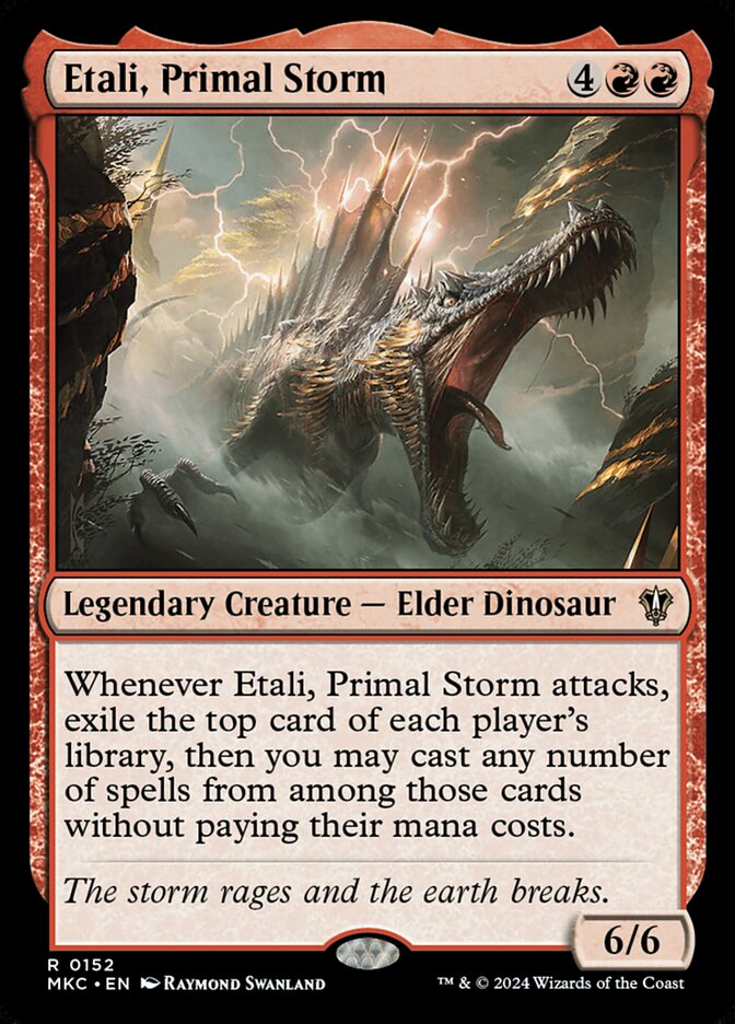 Etali, Primal Storm mkc 152