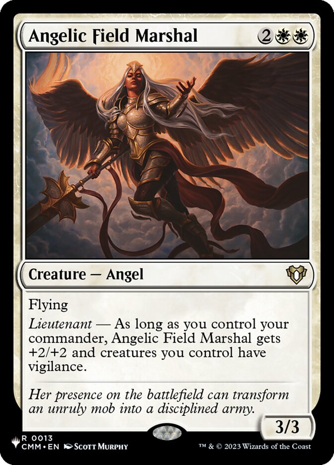 Angelic Field Marshal plst CMM-13