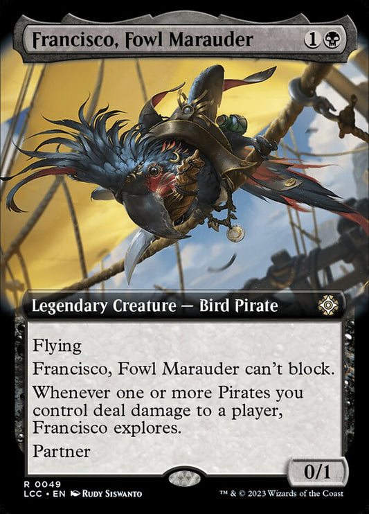 Francisco, Fowl Marauder lcc 49