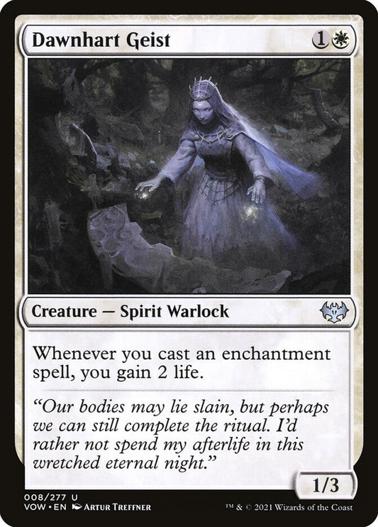 Dawnhart Geist vow 8