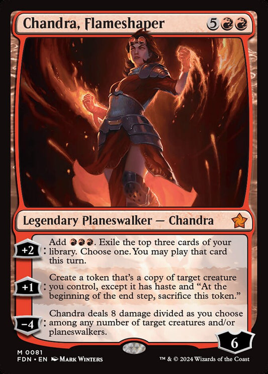 Chandra, Flameshaper fdn 81