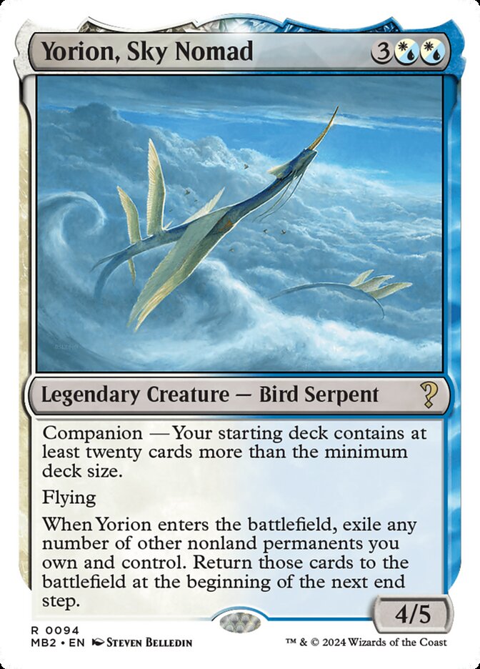 Yorion, Sky Nomad mb2 94