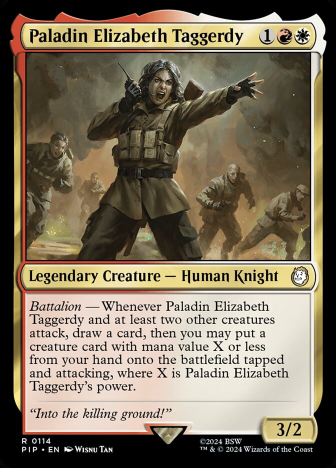 Paladin Elizabeth Taggerdy pip 114