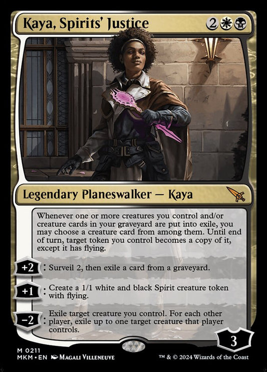 Kaya, Spirits' Justice mkm 211