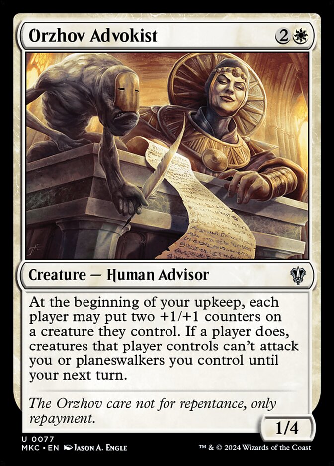 Orzhov Advokist mkc 77