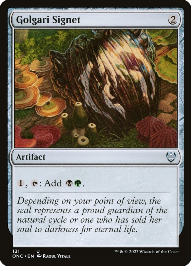 Golgari Signet onc 131
