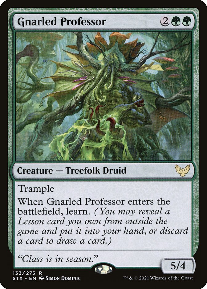 Gnarled Professor stx 133