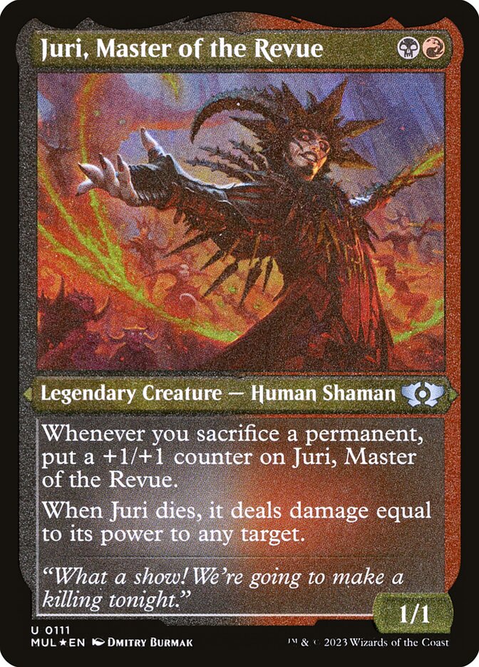 Juri, Master of the Revue mul 111