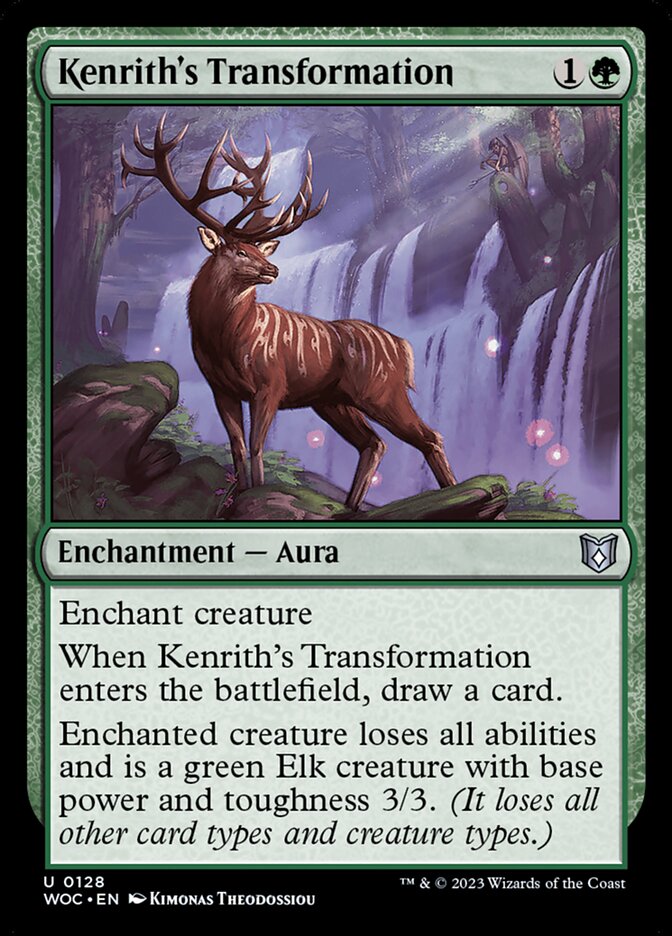 Kenrith's Transformation woc 128