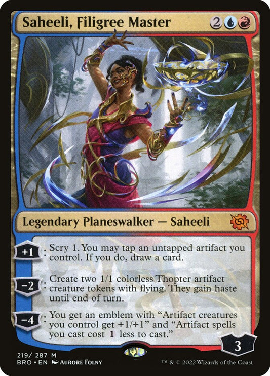Saheeli, Filigree Master bro 219