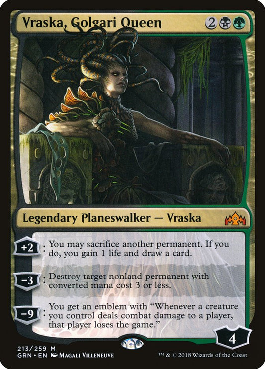 Vraska, Golgari Queen grn 213