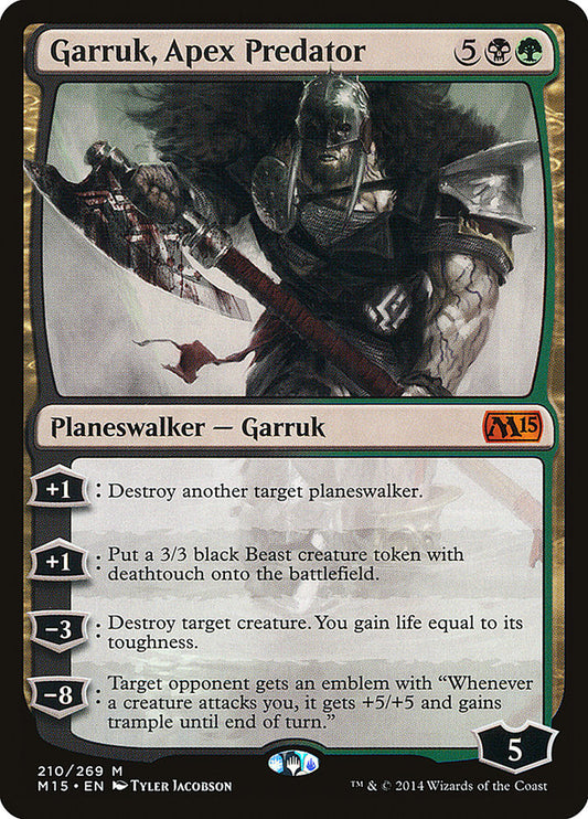 Garruk, Apex Predator m15 210
