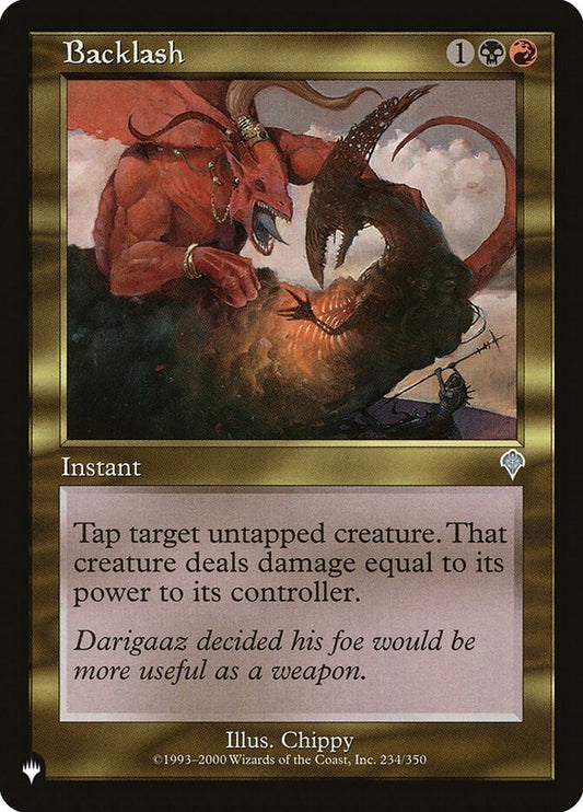 Backlash plst INV-234