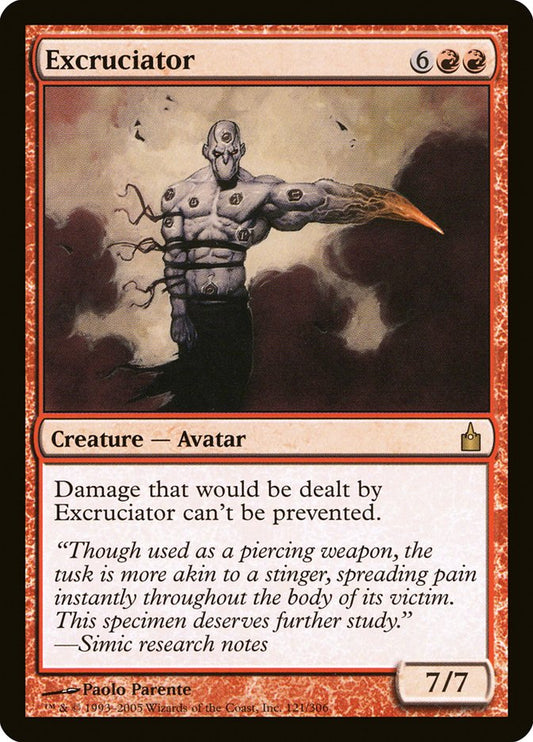 Excruciator rav 121
