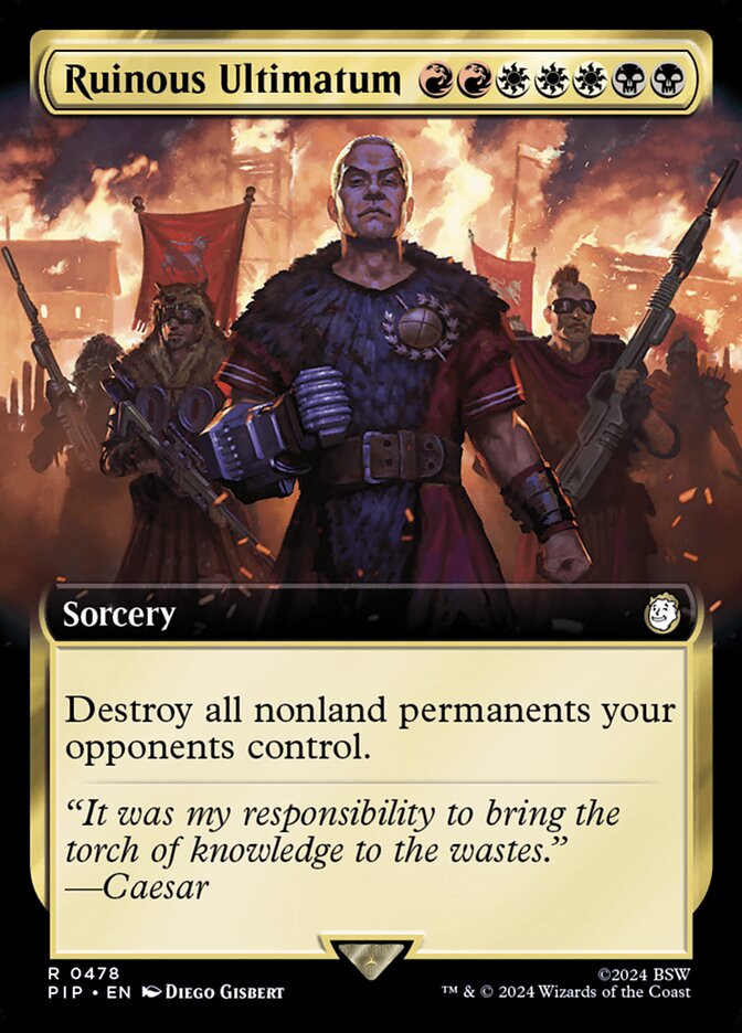 Ruinous Ultimatum pip 478