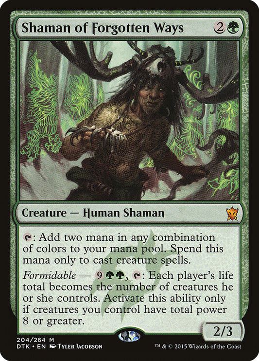 Shaman of Forgotten Ways dtk 204