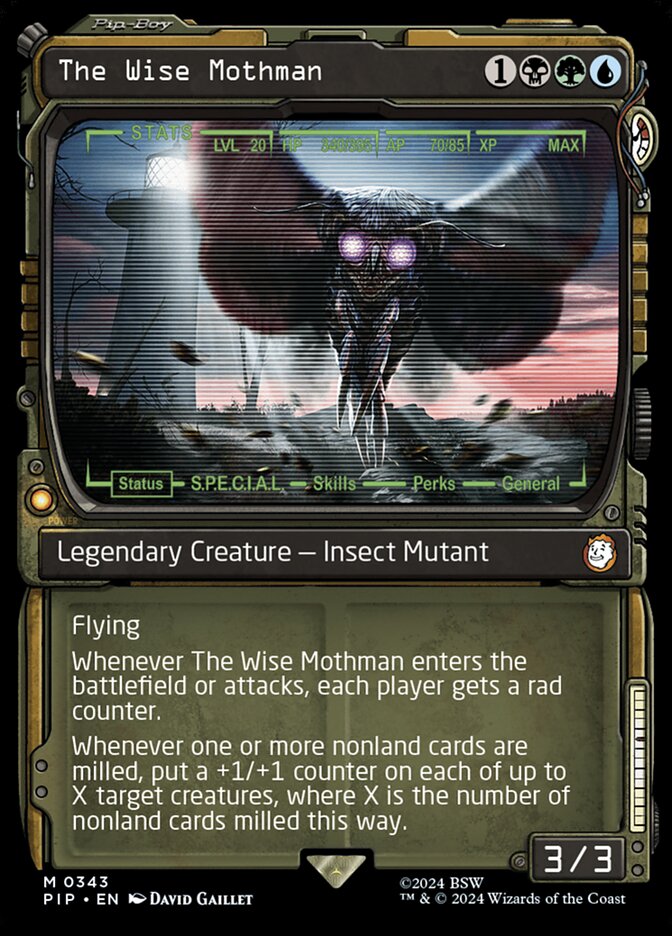 The Wise Mothman pip 343
