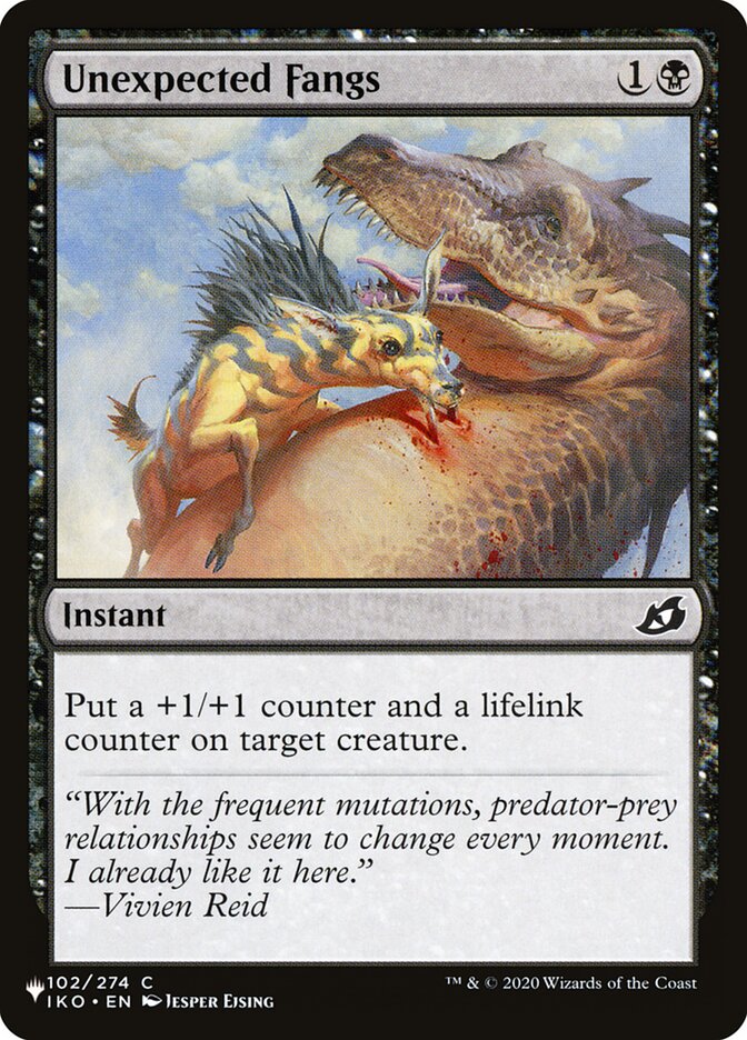 Unexpected Fangs plst IKO-102