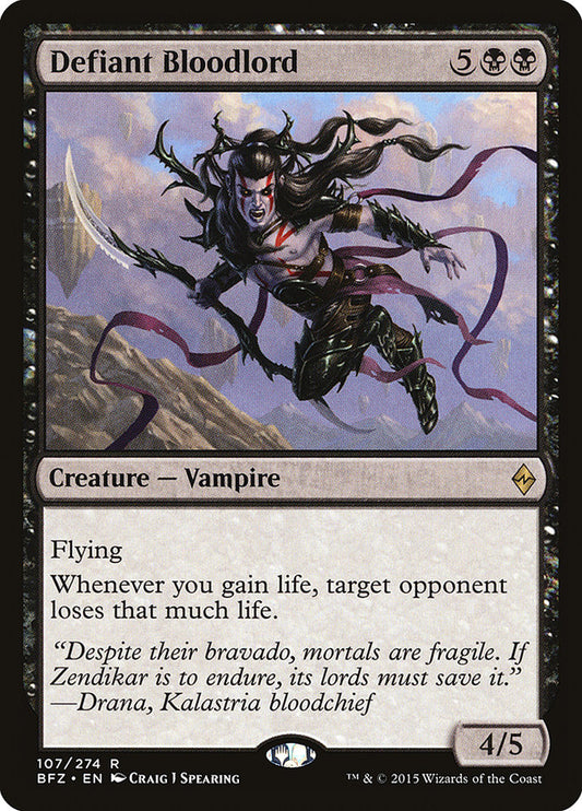 Defiant Bloodlord bfz 107