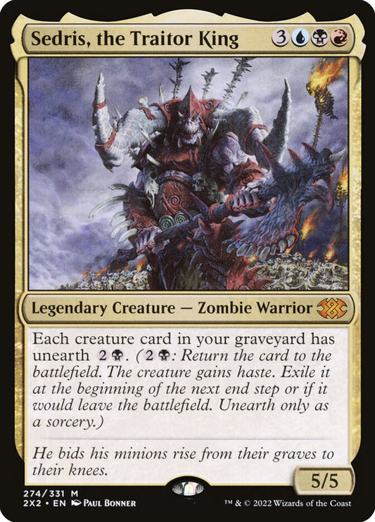 Sedris, the Traitor King 2x2 274
