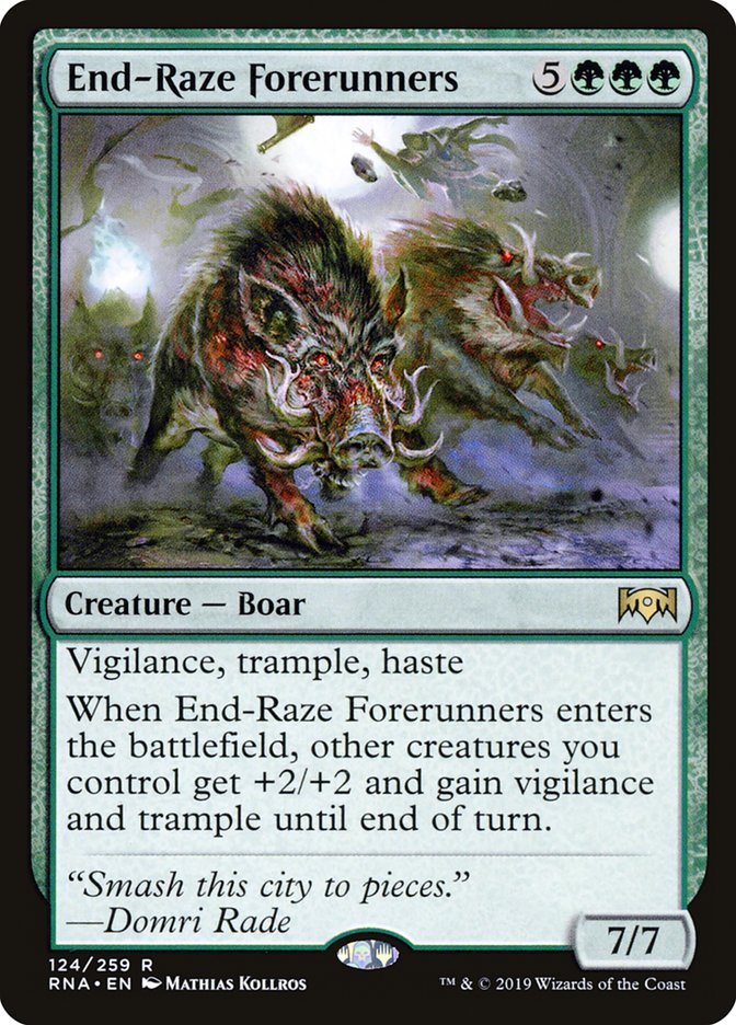 End-Raze Forerunners rna 124
