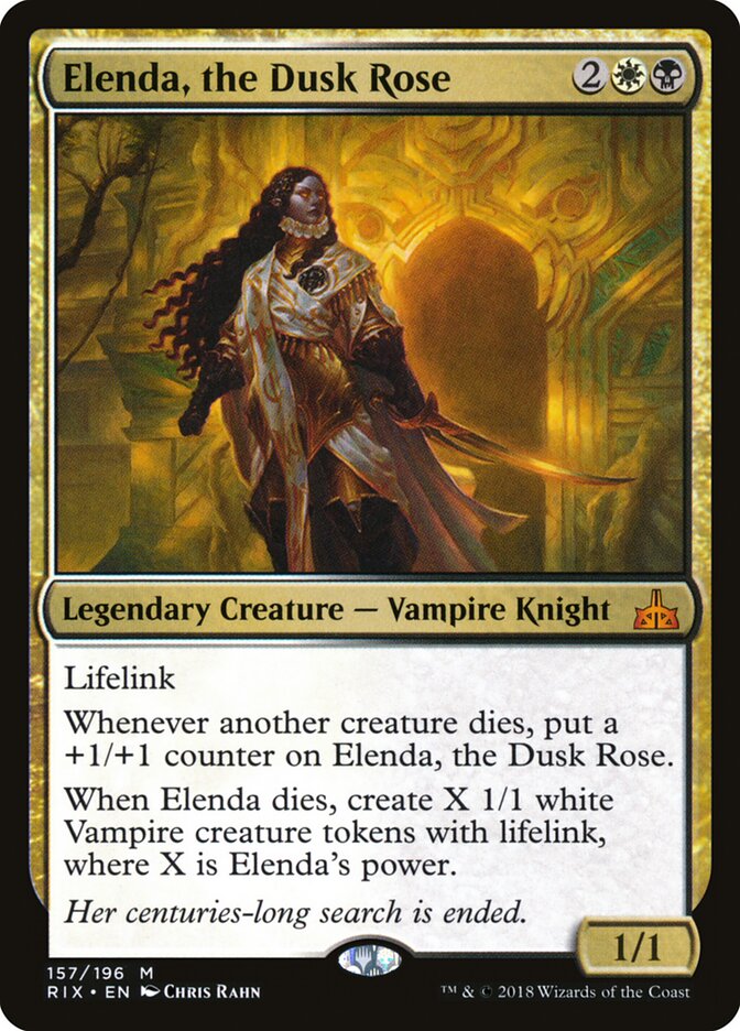 Elenda, the Dusk Rose rix 157
