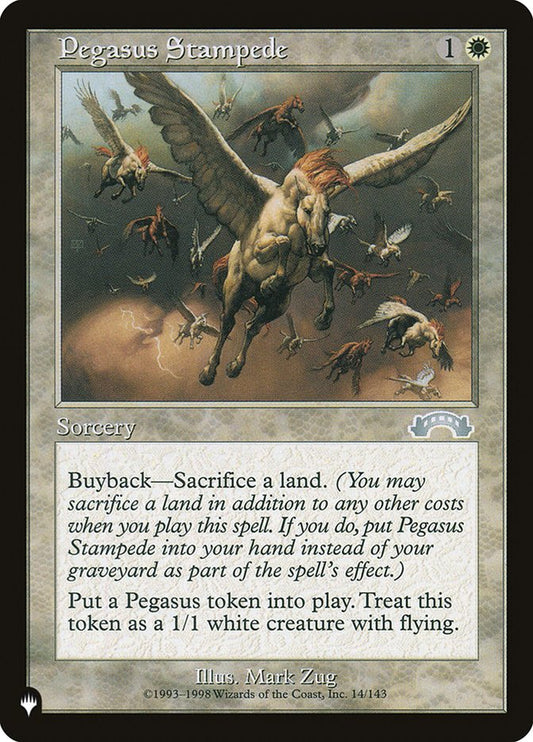 Pegasus Stampede plst EXO-14