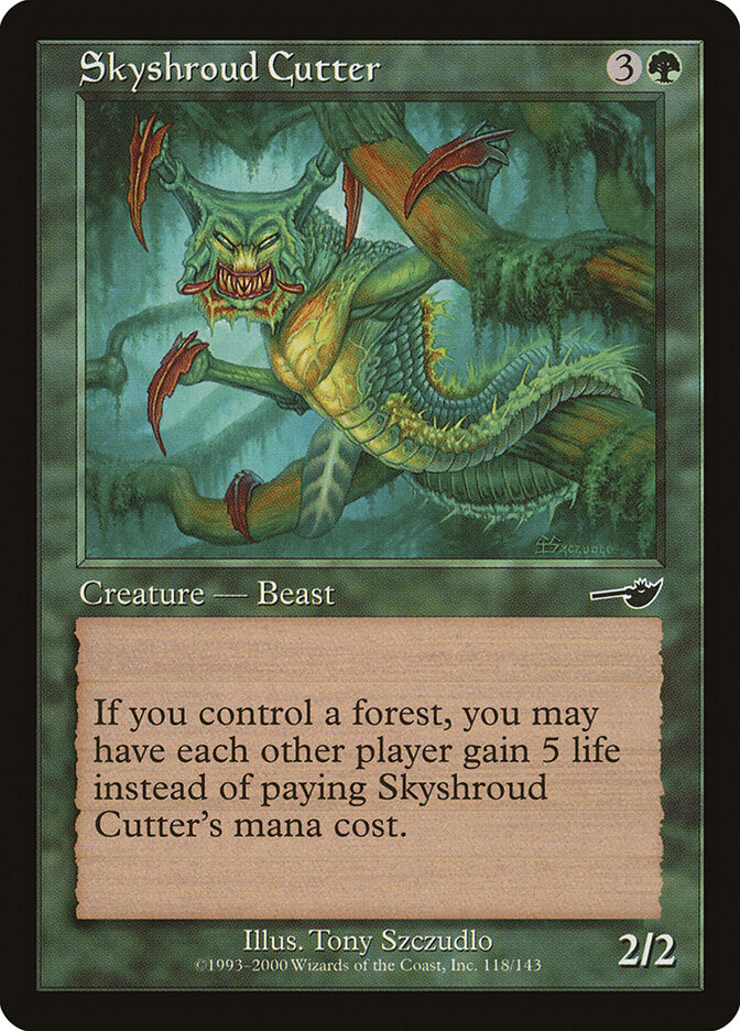 Skyshroud Cutter nem 118