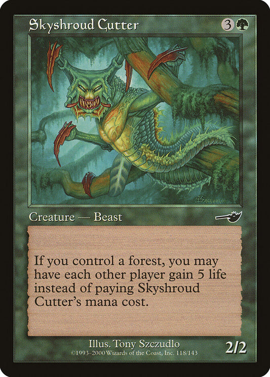 Skyshroud Cutter nem 118