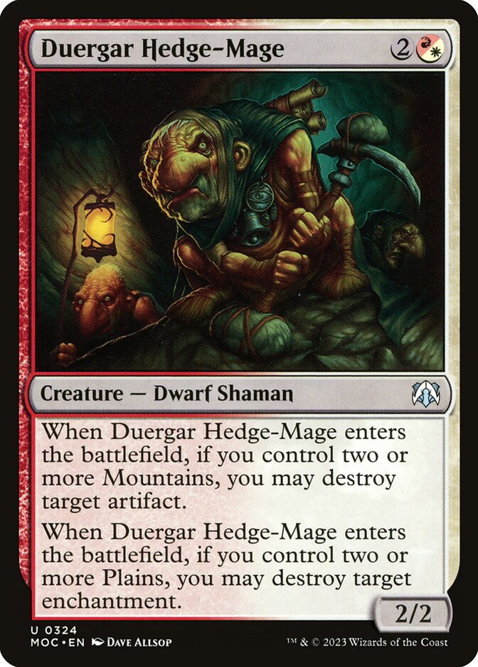 Duergar Hedge-Mage moc 324