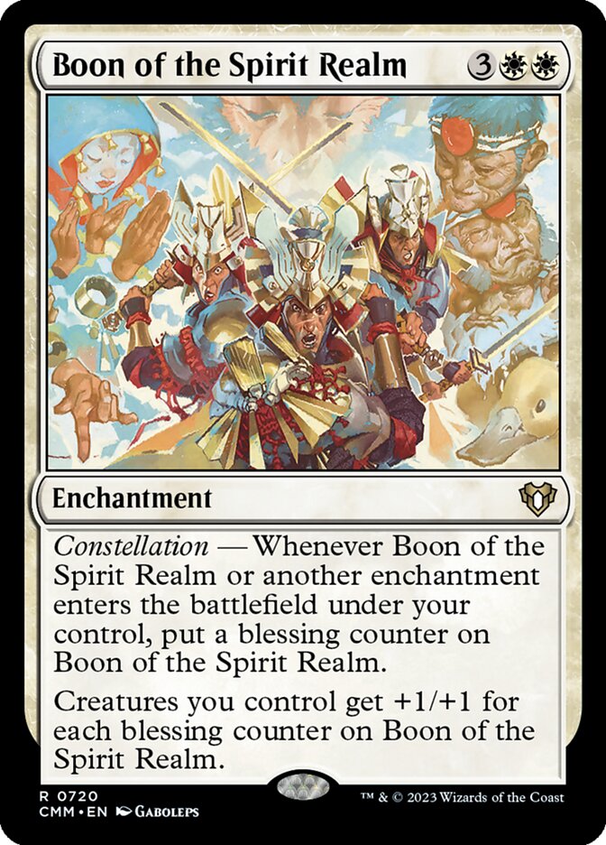Boon of the Spirit Realm cmm 720