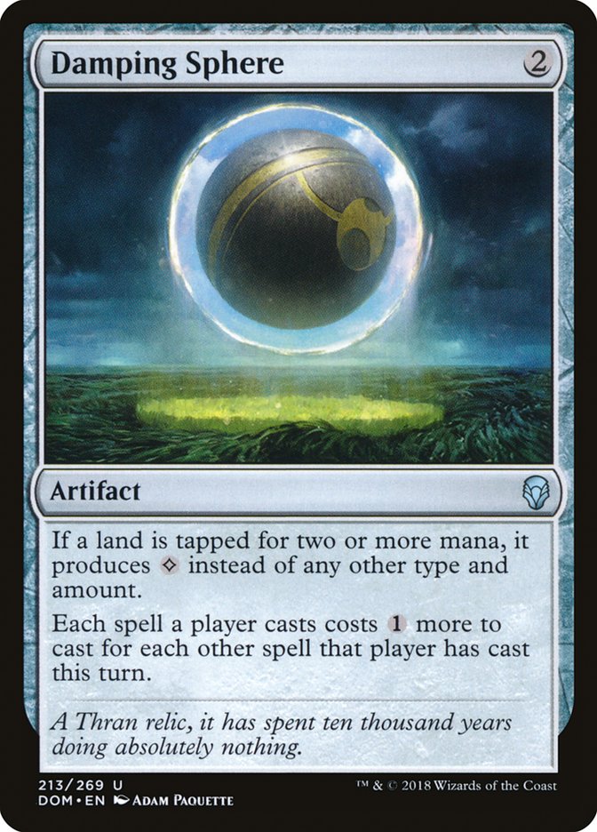 Damping Sphere dom 213
