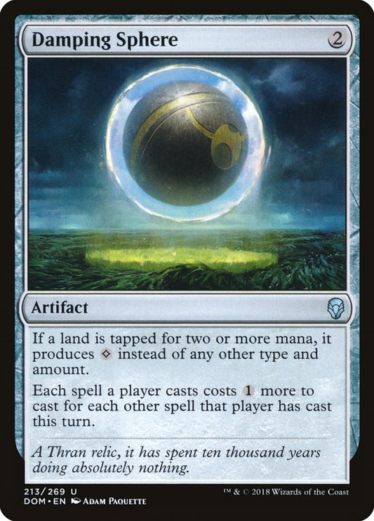 Damping Sphere dom 213