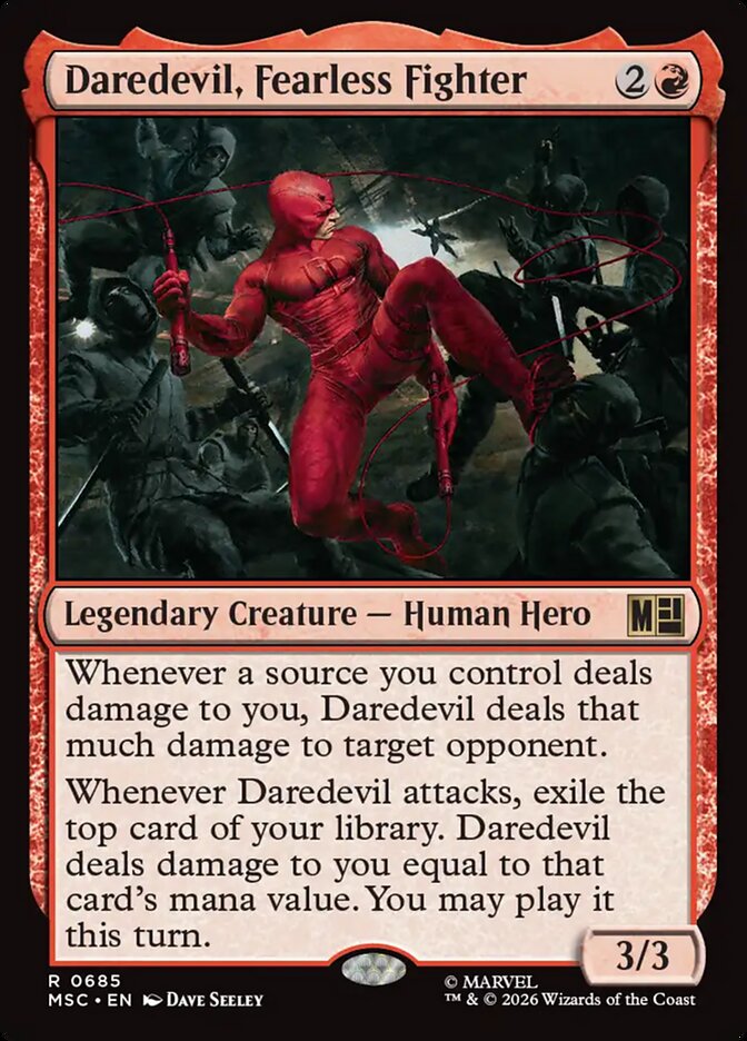 Daredevil, Fearless Fighter msc 685