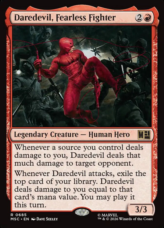 Daredevil, Fearless Fighter msc 685