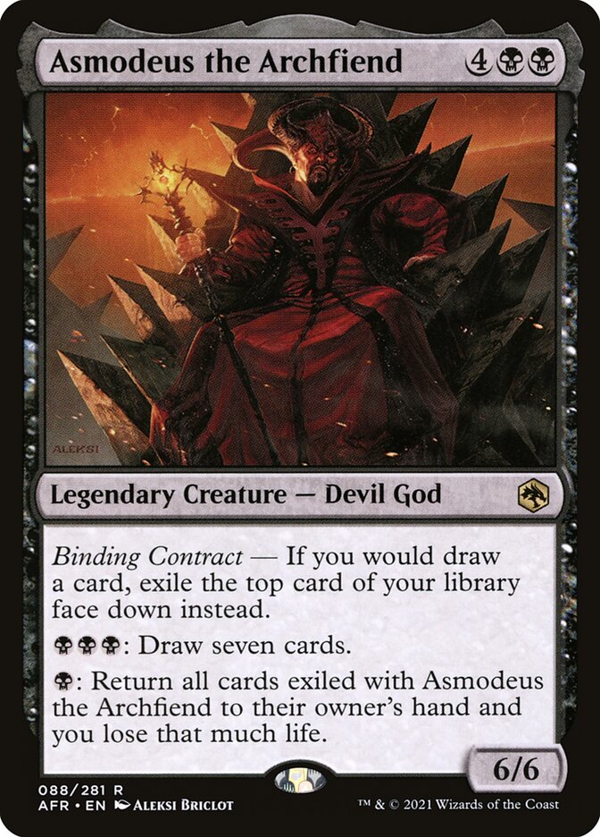Asmodeus the Archfiend afr 88