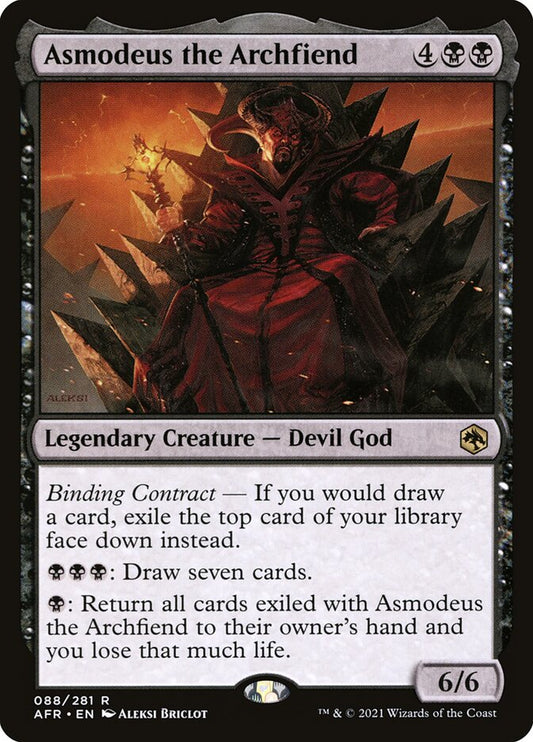 Asmodeus the Archfiend afr 88