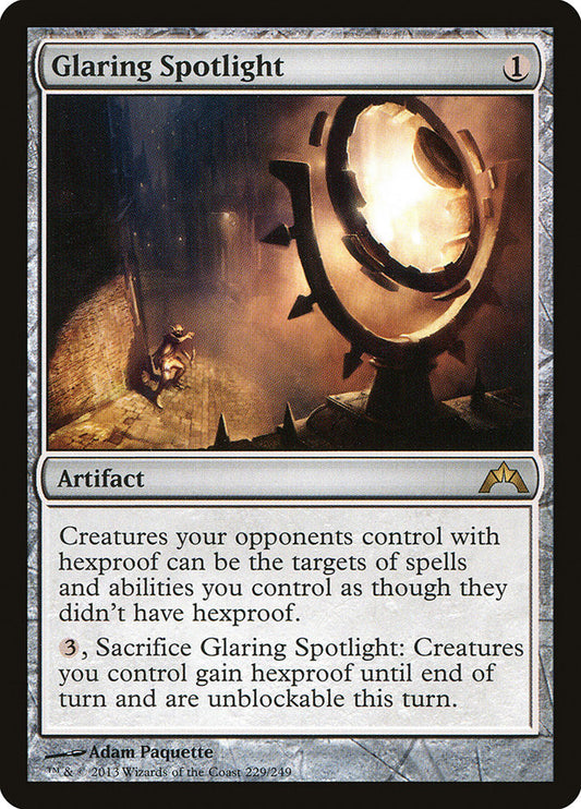 Glaring Spotlight gtc 229