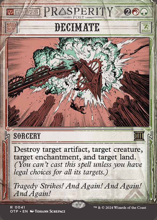 Decimate otp 41