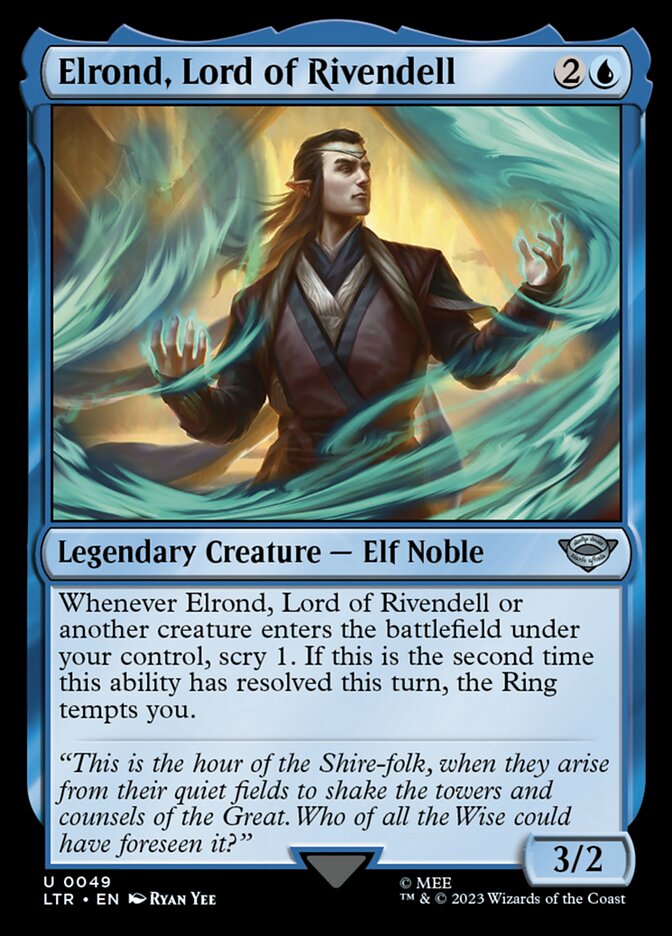 Elrond, Lord of Rivendell ltr 49