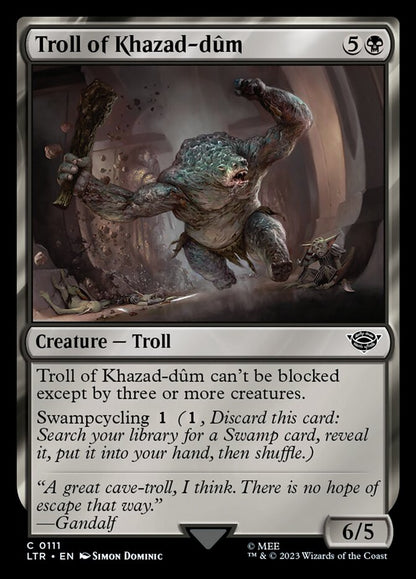 Troll of Khazad-dûm ltr 111