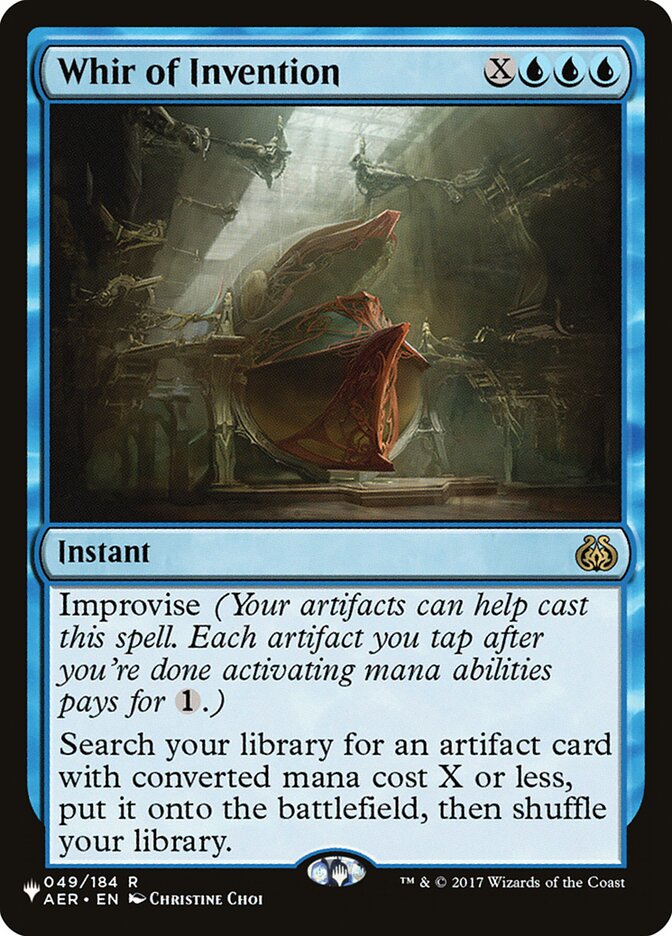 Whir of Invention plst AER-49