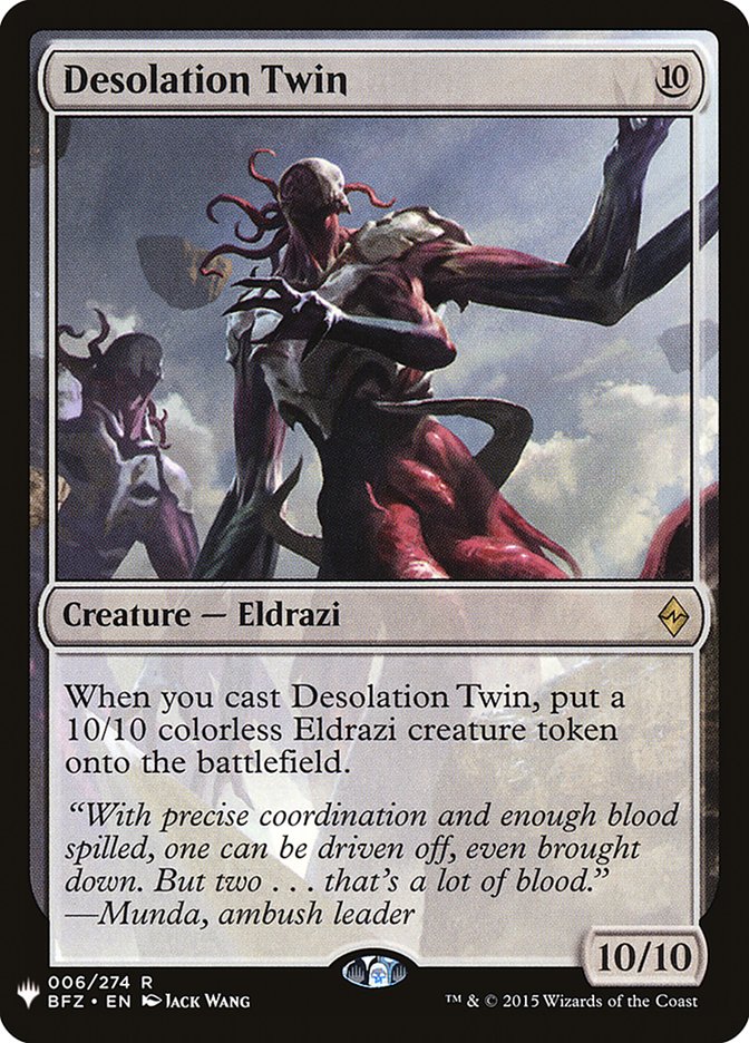Desolation Twin plst BFZ-6