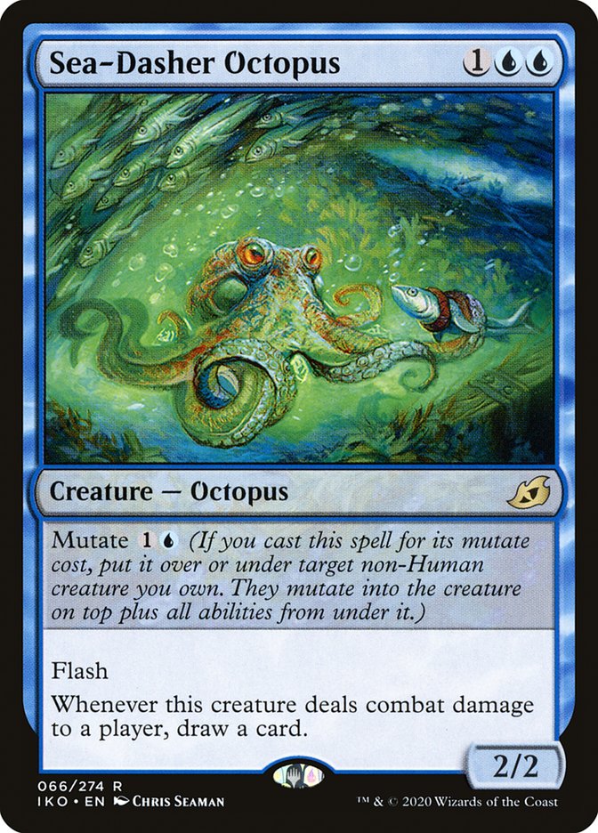 Sea-Dasher Octopus iko 66