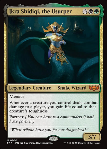 Ikra Shidiqi, the Usurper tdc 100