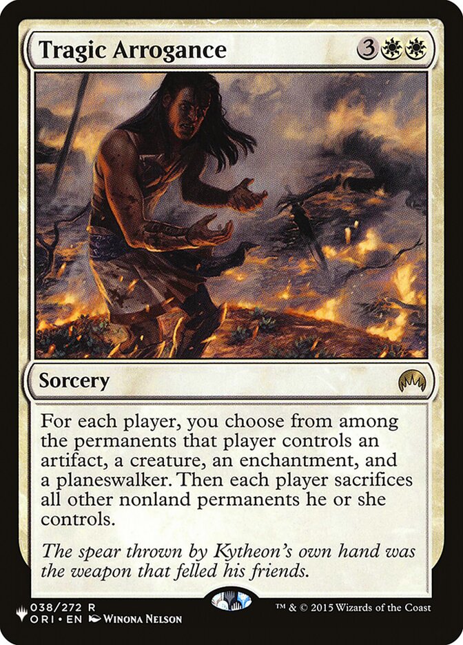 Tragic Arrogance plst ORI-38