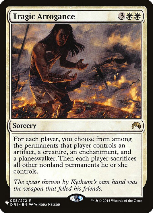 Tragic Arrogance plst ORI-38