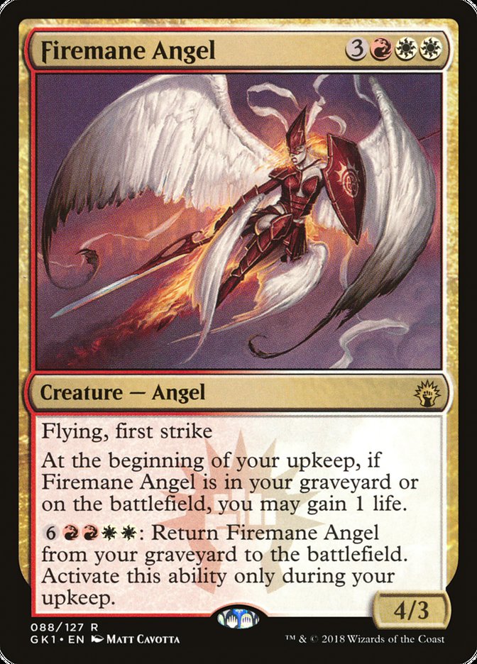 Firemane Angel gk1 88